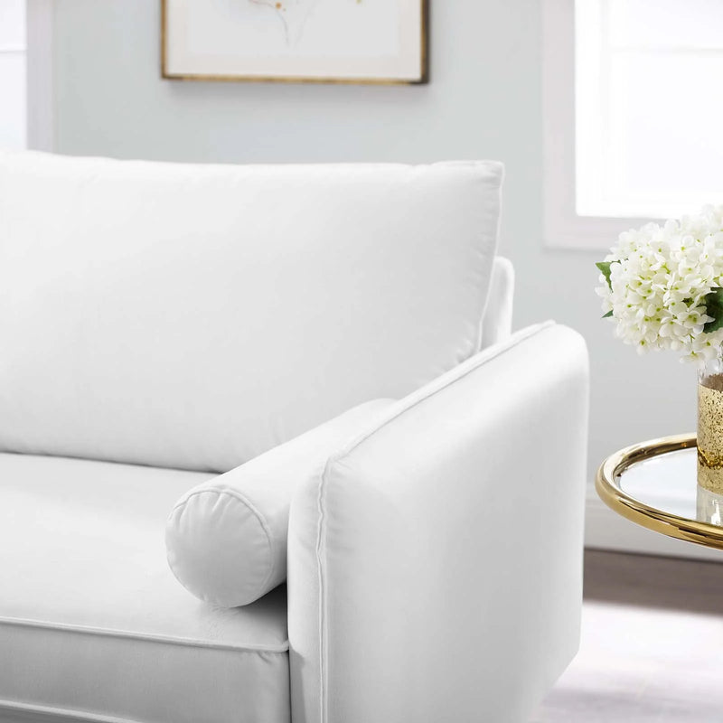 Dominik Performance Velvet Sofa