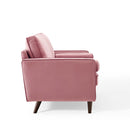 Cannon Performance Velvet Loveseat