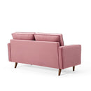 Cannon Performance Velvet Loveseat