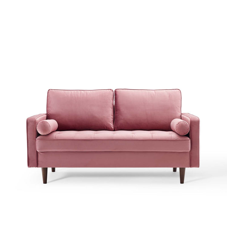 Cannon Performance Velvet Loveseat