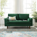 Cannon Performance Velvet Loveseat