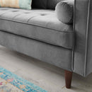 Cannon Performance Velvet Loveseat