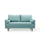 Cannon Performance Velvet Loveseat