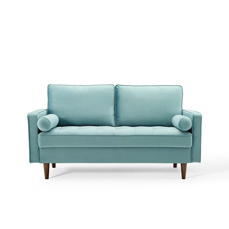 Cannon Performance Velvet Loveseat