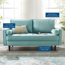 Cannon Performance Velvet Loveseat