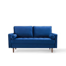 Cannon Performance Velvet Loveseat