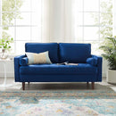 Cannon Performance Velvet Loveseat