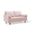 Cannon Performance Velvet Loveseat