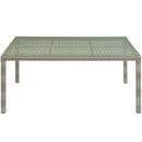 Lilianna 7 Piece Outdoor Patio Wicker Rattan Dining Set