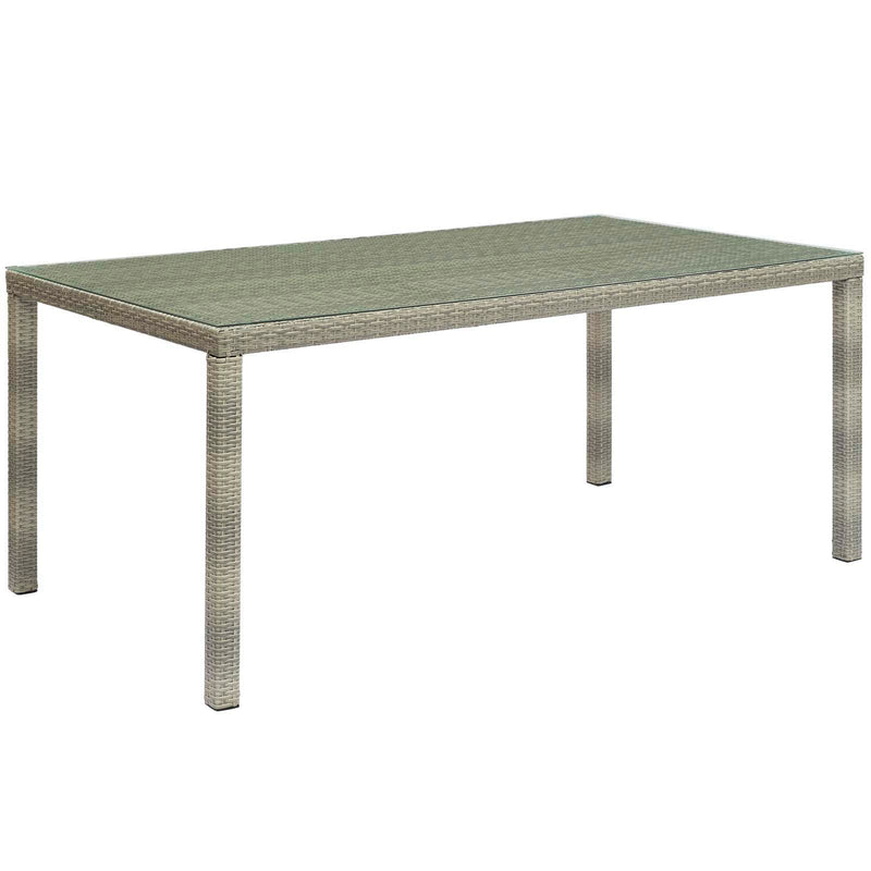 Lilianna 7 Piece Outdoor Patio Wicker Rattan Dining Set