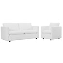 Charleigh Upholstered Fabric Sofa and Armchair Set