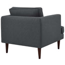 April Upholstered Fabric Sofa and Armchair Set
