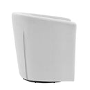 Jamal Tufted Performance Velvet Swivel Armchair