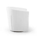 Jamal Tufted Performance Velvet Swivel Armchair