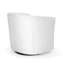 Jamal Tufted Performance Velvet Swivel Armchair