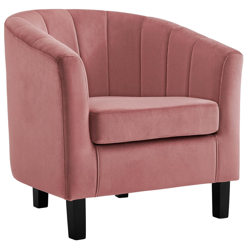 Jamal Velvet Loveseat and Armchair Set