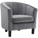 Jamal Velvet Loveseat and Armchair Set