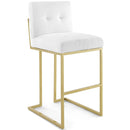Joseph Gold Stainless Steel Performance Velvet Dining Chair