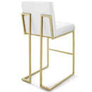 Joseph Gold Stainless Steel Performance Velvet Dining Chair