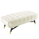 Malayah 47.5" Performance Velvet Bench