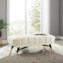 Malayah 47.5" Performance Velvet Bench