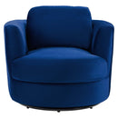 Everest Performance Velvet Swivel Armchair