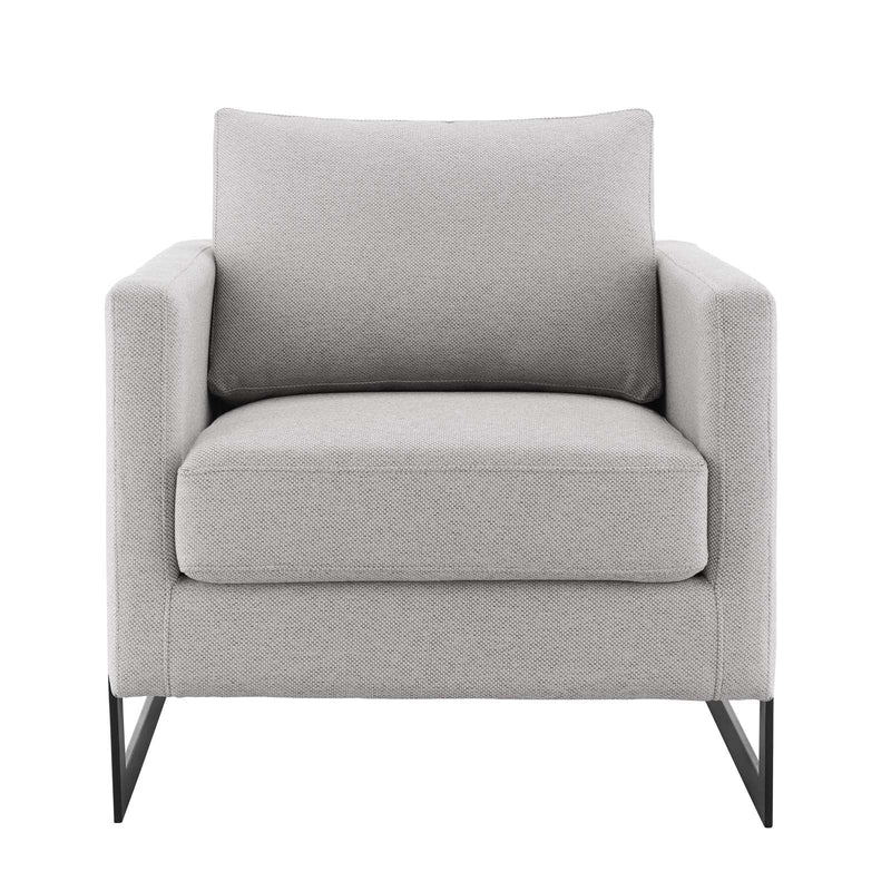 Alice Upholstered Fabric Accent Chair