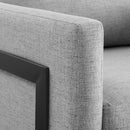 Alice Upholstered Fabric Accent Chair