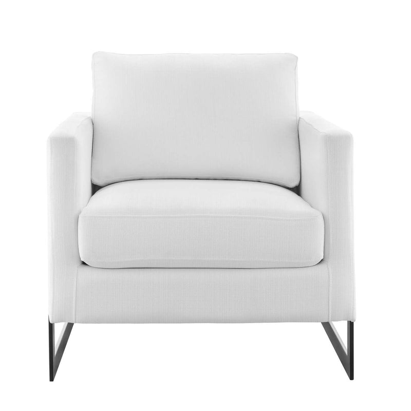 Alice Upholstered Fabric Accent Chair