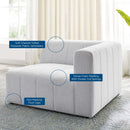 Bria Upholstered Fabric Right-Arm Chair