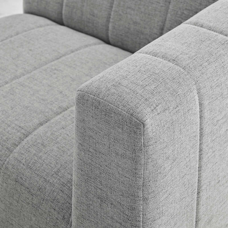 Bria Upholstered Fabric Right-Arm Chair