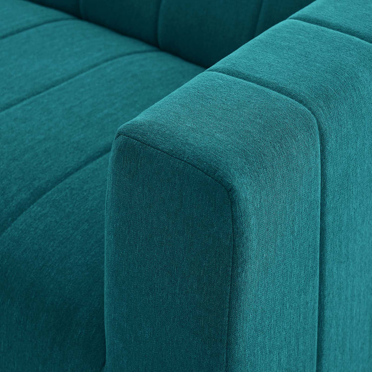 Bria Upholstered Fabric Right-Arm Chair
