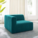 Bria Upholstered Fabric Right-Arm Chair