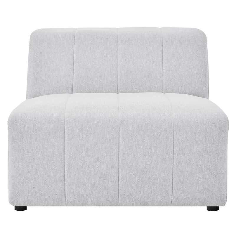 Zyaire Upholstered Fabric Armless Chair