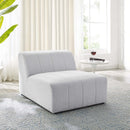 Zyaire Upholstered Fabric Armless Chair