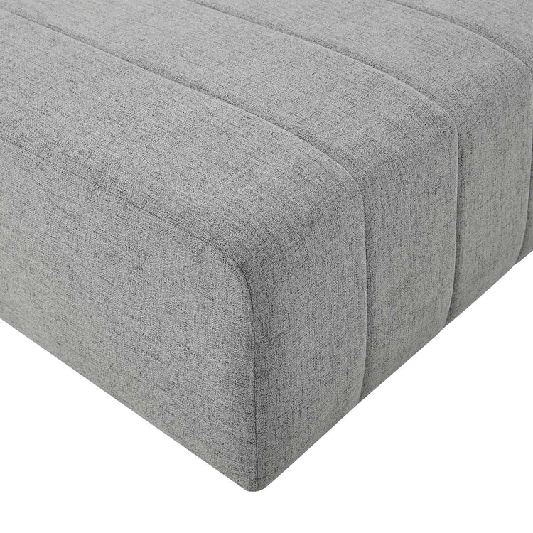Zyaire Upholstered Fabric Armless Chair