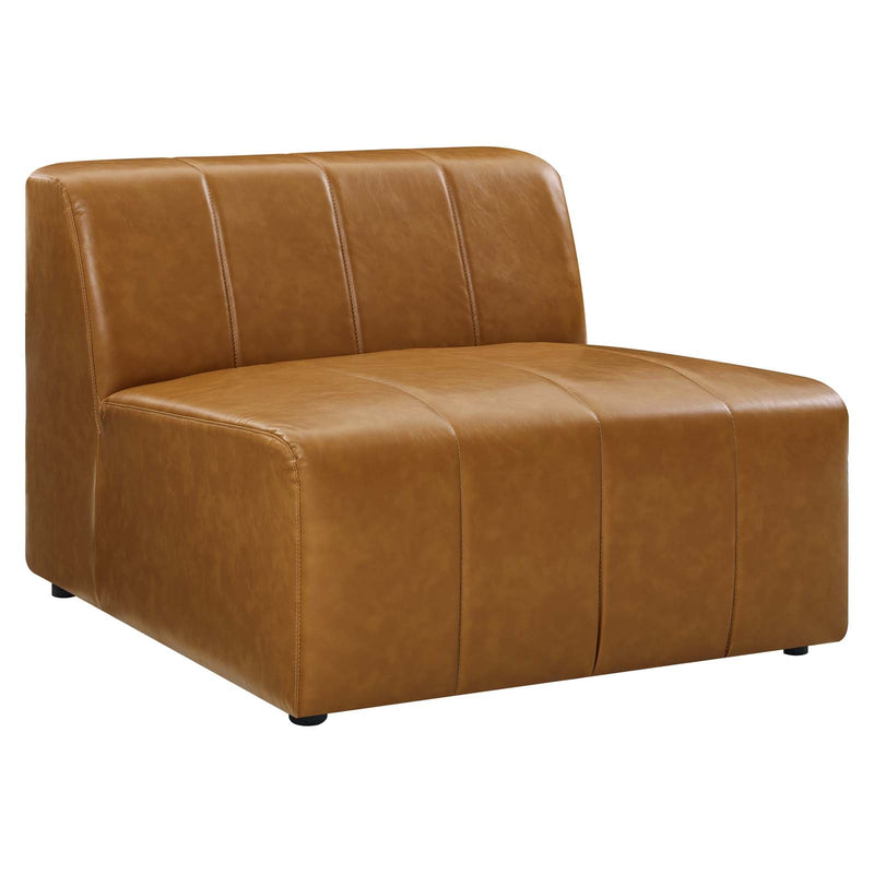 Kayla Vegan Leather Armless Chair