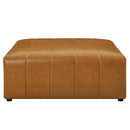 Jazlyn Vegan Leather Ottoman