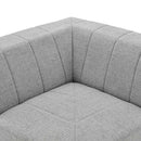 Agustin Upholstered Fabric Corner Chair