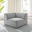 Agustin Upholstered Fabric Corner Chair