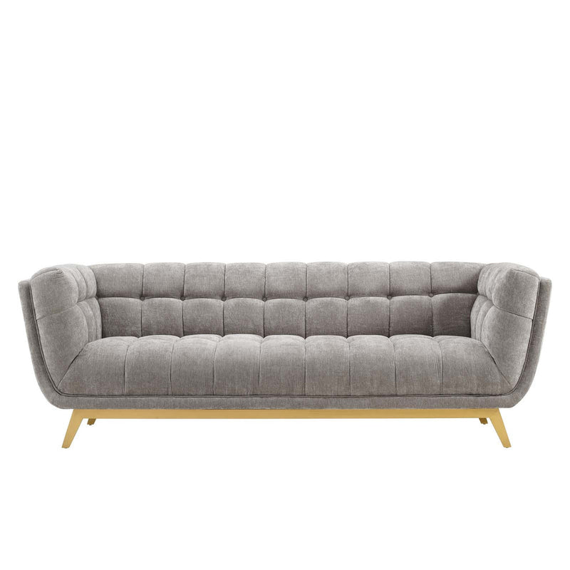 Atharv Crushed Performance Velvet Sofa