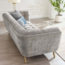 Atharv Crushed Performance Velvet Sofa