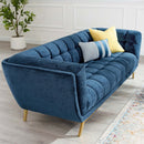 Atharv Crushed Performance Velvet Sofa