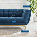 Atharv Crushed Performance Velvet Sofa