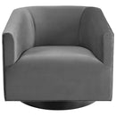 Amaya Swivel Chair Performance Velvet Set of 2