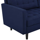 Jackson Tufted Fabric Sofa