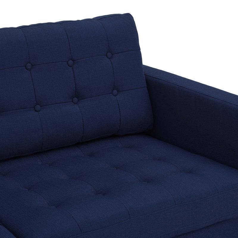Jackson Tufted Fabric Sofa