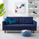 Jackson Tufted Fabric Sofa