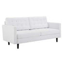 Jackson Tufted Fabric Sofa