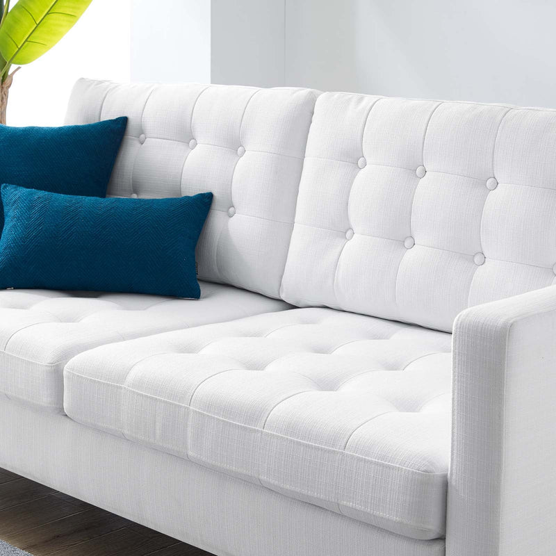 Jackson Tufted Fabric Sofa